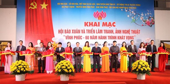 Vĩnh Phúc: Sắp khai mạc Hội báo Xuân năm 2024