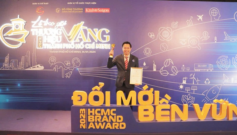 Công ty Cổ phần AP SaiGon Petro nhận giải thưởng “Thương hiệu Vàng” TP. Hồ Chí Minh 2023