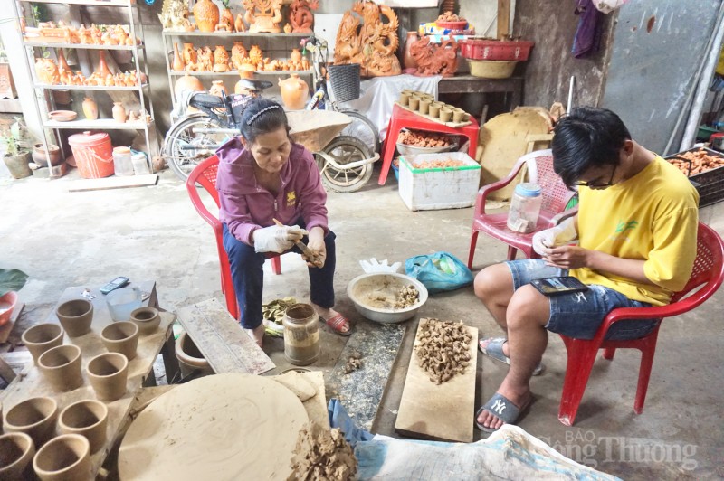 Quảng Nam: Làng gốm 500 tuổi tất bật sản xuất linh vật rồng phục vụ Tết Giáp Thìn 2024