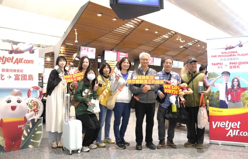 Vietjet chào mừng chuyến bay thẳng kết nối Phú Quốc - Đài Bắc, Đài Loan