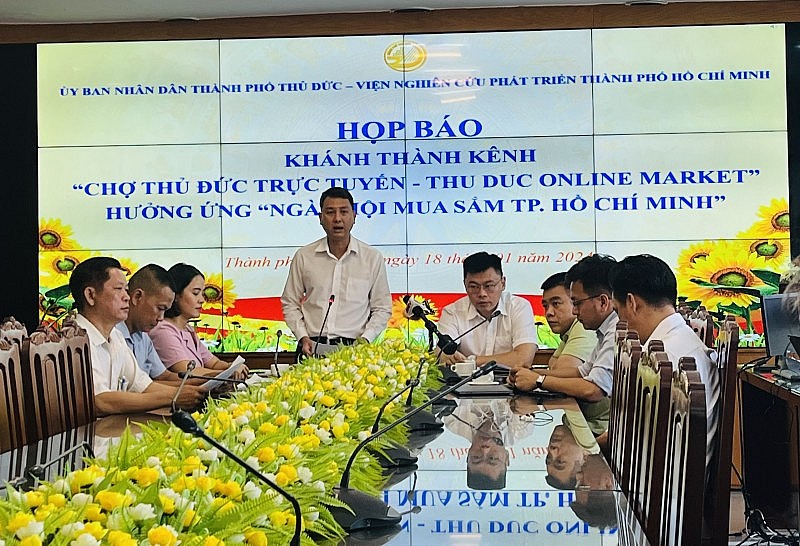 TP. Hồ Chí Minh: Chợ Thủ Đức trực tuyến chính thức hoạt động