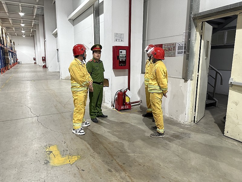 Bình Dương: Kiểm tra đột xuất công tác phòng cháy chữa cháy tại các khu công nghiệp
