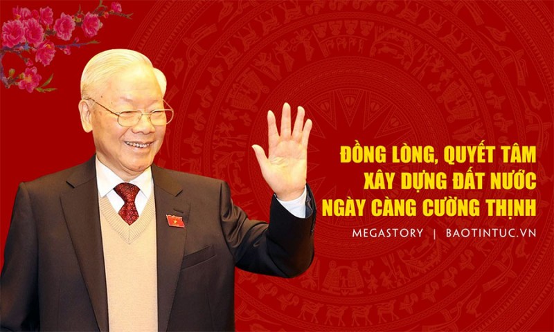 Đồng lòng, quyết tâm xây dựng đất nước ngày càng cường thịnh