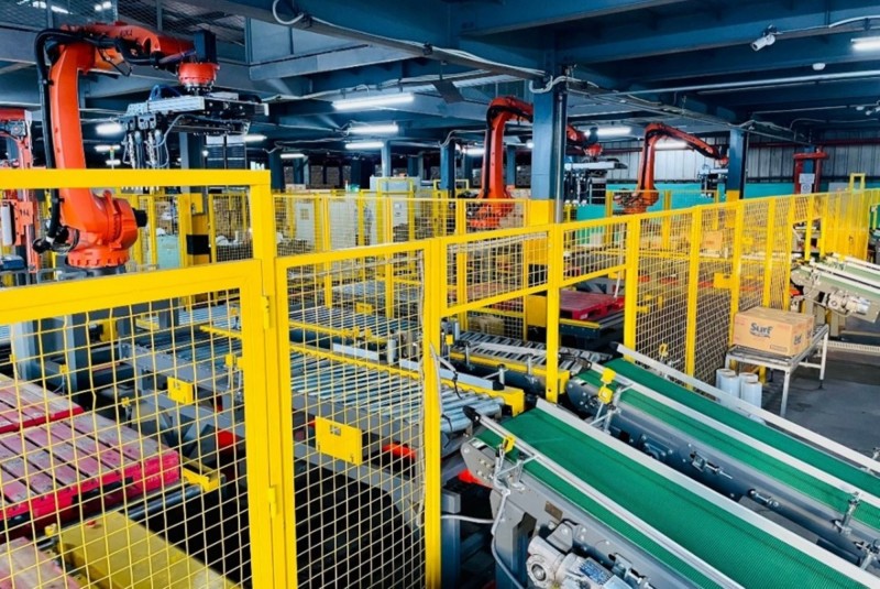 Nghiên cứu áp dụng Robot trong nhà máy sản xuất bột giặt