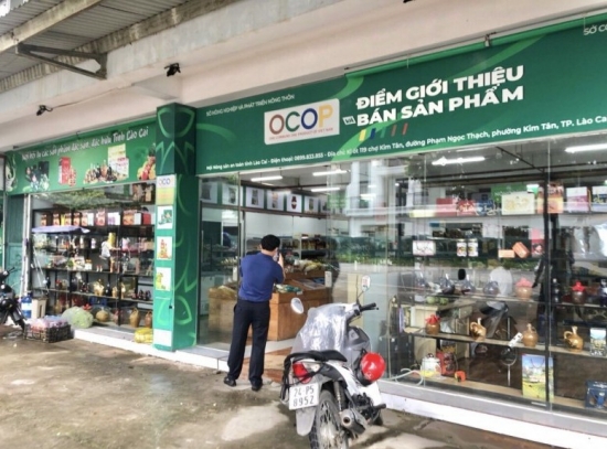 Lào Cai: Phát triển các điểm giới thiệu và bán sản phẩm OCOP
