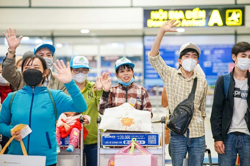 Vietnam Airlines sẽ chở miễn phí người lao động về quê ăn Tết