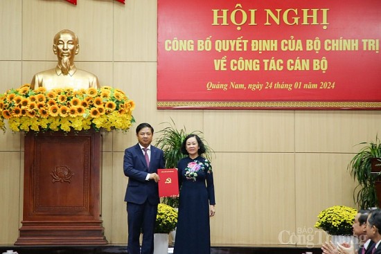 Quảng Nam có tân Bí thư Tỉnh ủy
