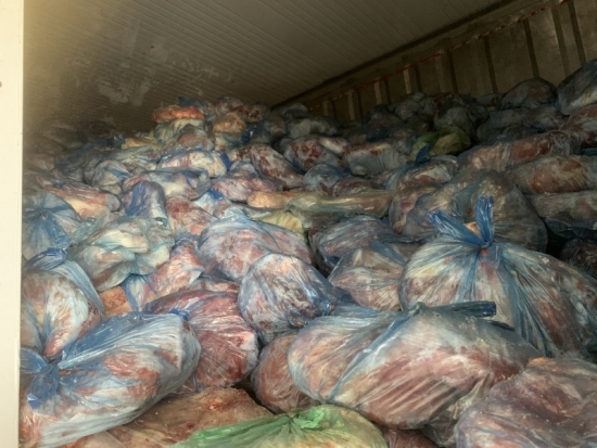Hà Nội: Phát hiện 40 tấn thịt lợn nhiễm bệnh tai xanh, tả lợn châu Phi