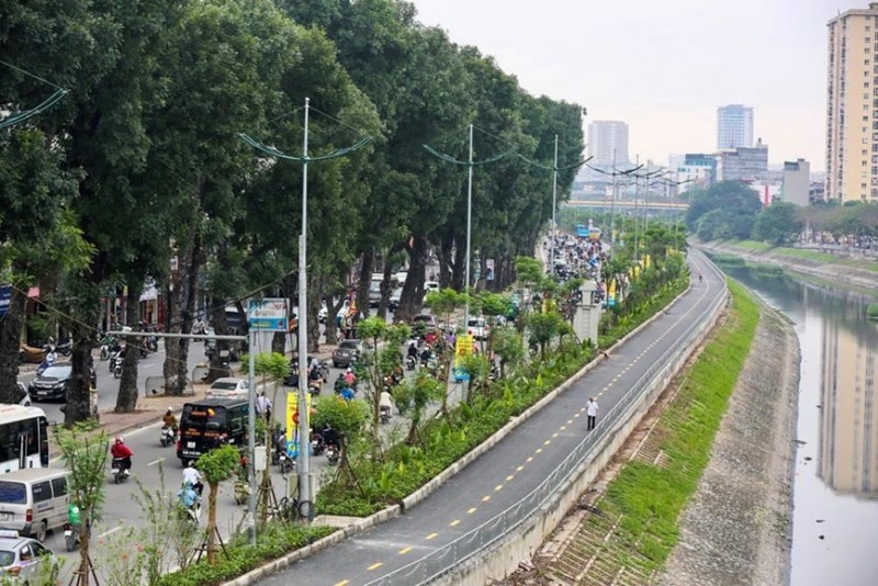 Hà Nội: Chính thức thí điểm làn đường dành riêng cho xe đạp từ ngày 1/2