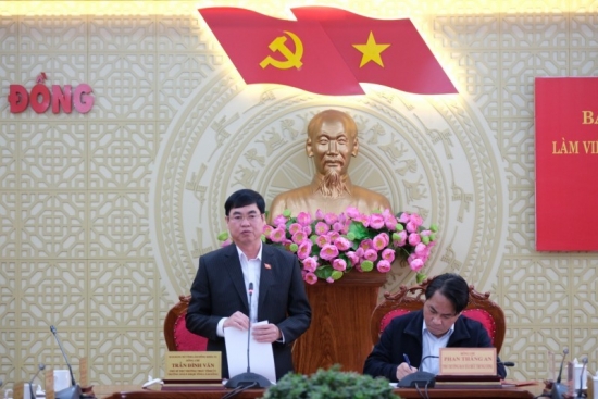Lâm Đồng: Bộ Chính trị phân công ông Trần Đình Văn điều hành hoạt động Ban Thường vụ Tỉnh uỷ