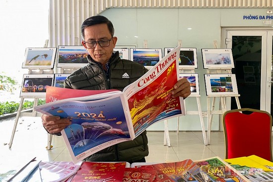 Đà Nẵng: Trưng bày hơn 300 ấn phẩm tại Hội báo Xuân Giáp Thìn 2024