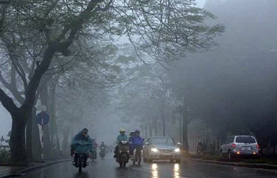 Thời tiết hôm nay ngày 2/2/2024: Tết ông Công, ông Táo miền Bắc mưa phùn, sương mù bao phủ