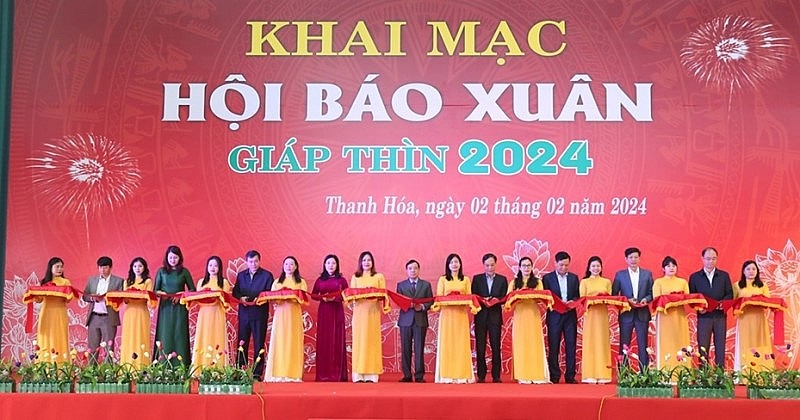 Thanh Hóa: Khai mạc Hội Báo Xuân Giáp Thìn 2024