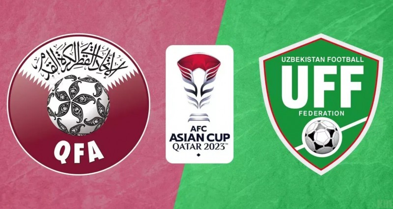 Trận Qatar và Uzbekistan diễn ra lúc 22h30 ngày 03/02 thuộc vòng tứ kết Asian Cup 2023