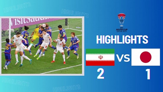 Video màn lội ngược dòng siêu kinh điển của Iran với chiến thắng 2 - 1 trước Nhật Bản