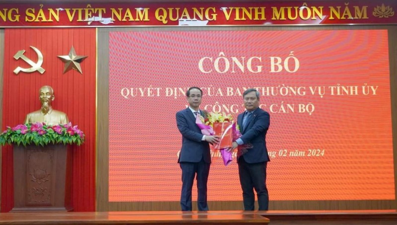 Quảng Bình: Điều động bổ nhiệm các chức danh lãnh đạo mới