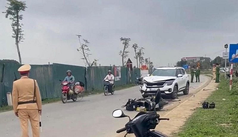 Ban An toàn giao thông tỉnh Thanh Hóa động viên gia đình nạn nhân tử vong do tai nạn giao thông