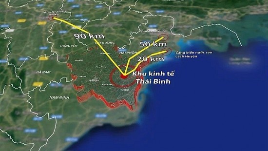 Sau năm 2030, Thái Bình dự kiến sẽ có sân bay, tuyến đường sắt và phân tách thành 3 vùng phát triển