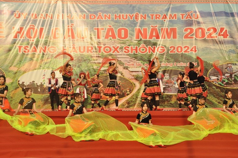 Yên Bái: Sôi động Lễ hội Gầu Tào huyện Trạm Tấu năm 2024