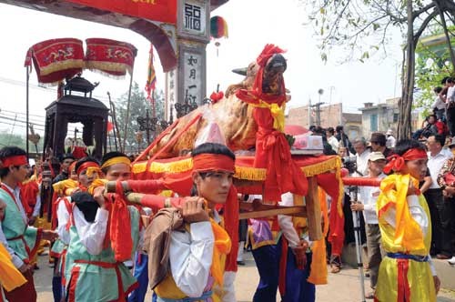 Bắc Giang: Đặc sắc lễ hội truyền thống làng Thổ Hà