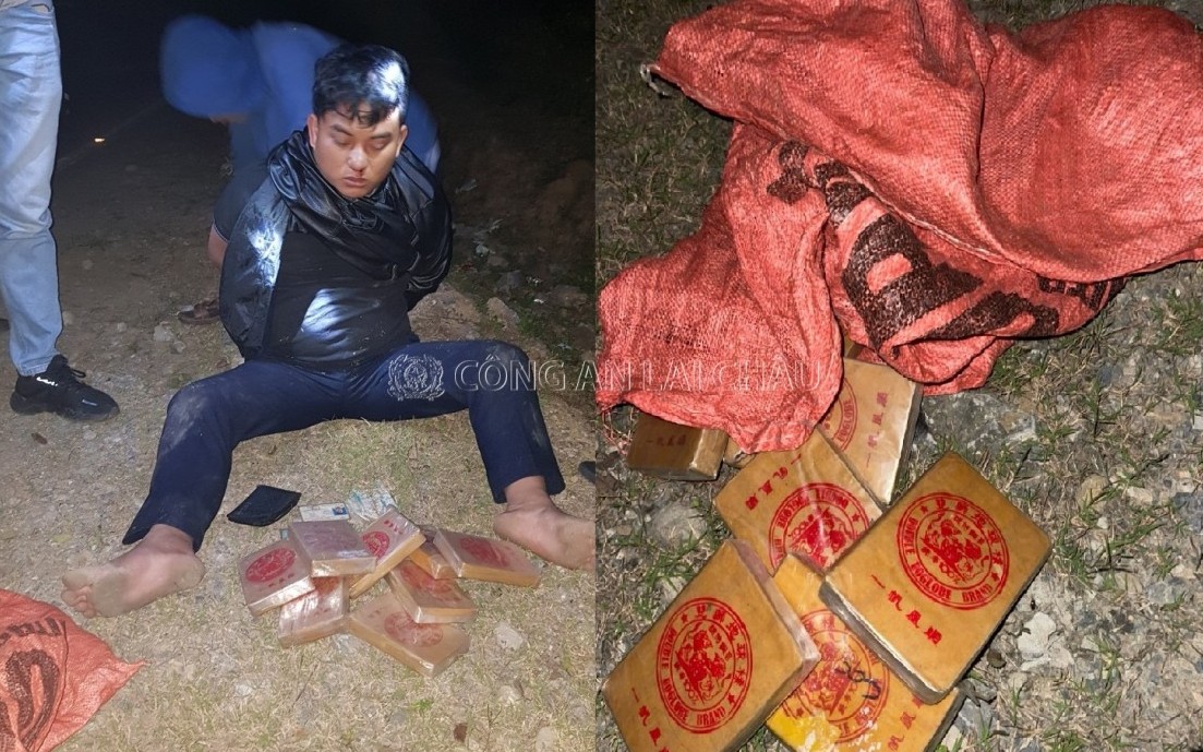 Lai Châu: Khen thưởng lực lượng phá vụ vận chuyển 8 bánh heroin