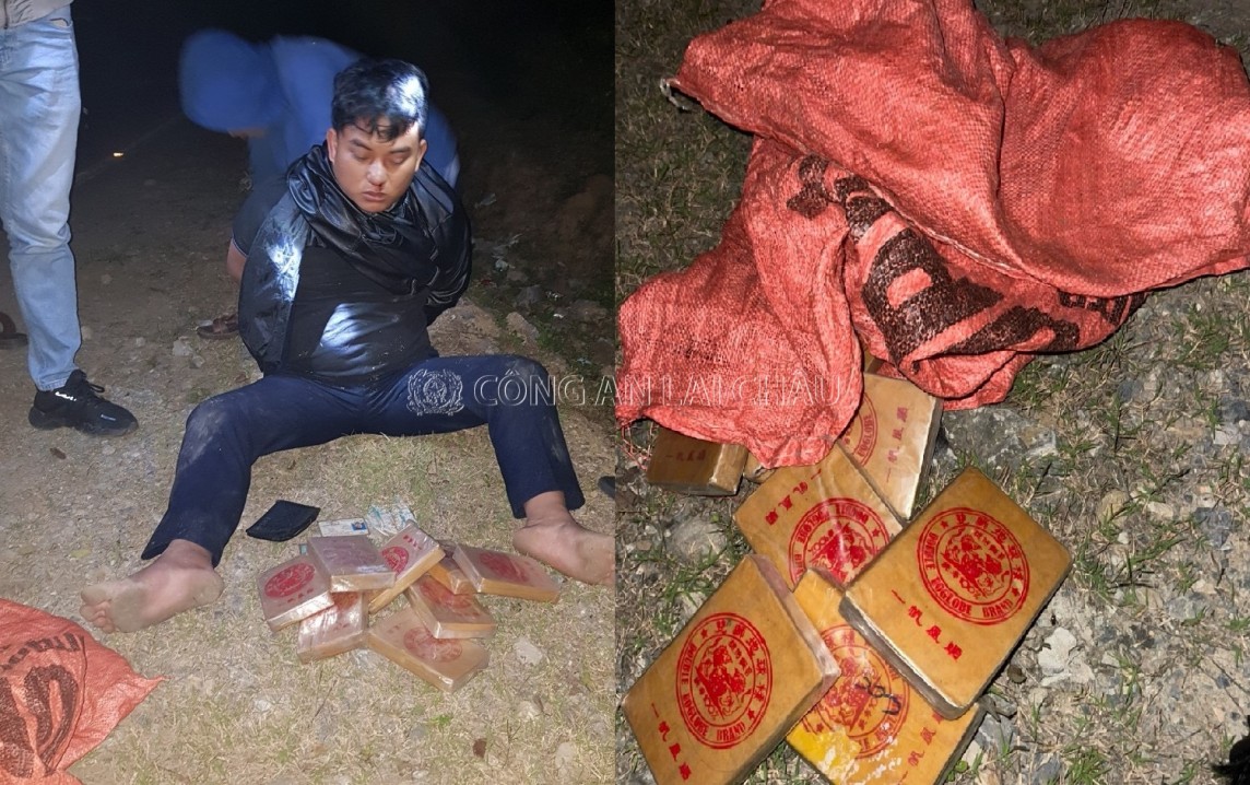 Lai Châu: Khen thưởng lực lượng phá vụ vận chuyển 8 bánh heroin