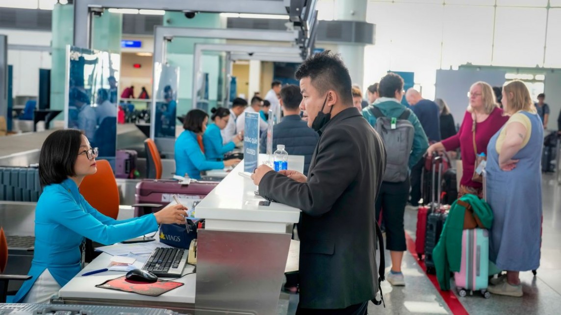 Khách quốc tế qua sân bay Nội Bài vượt đỉnh 2019