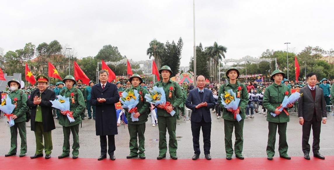 Bắc Ninh: Gần 2.000 người con ưu tú lên đường tòng quân
