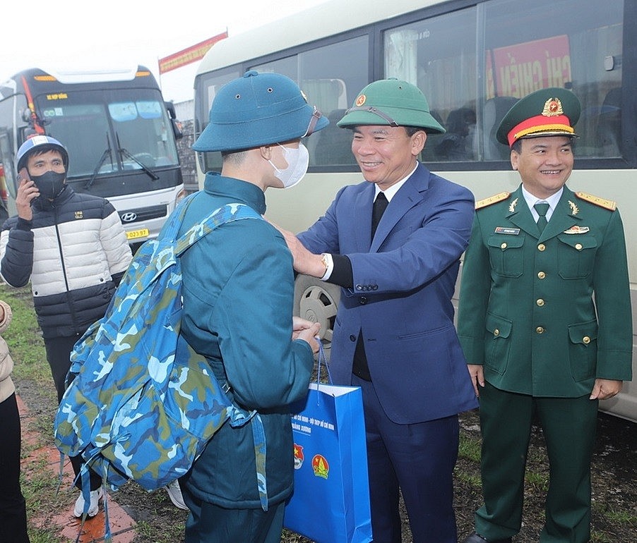 Thanh Hóa: 3.655 công dân hăng hái lên đường nhập ngũ vào quân đội