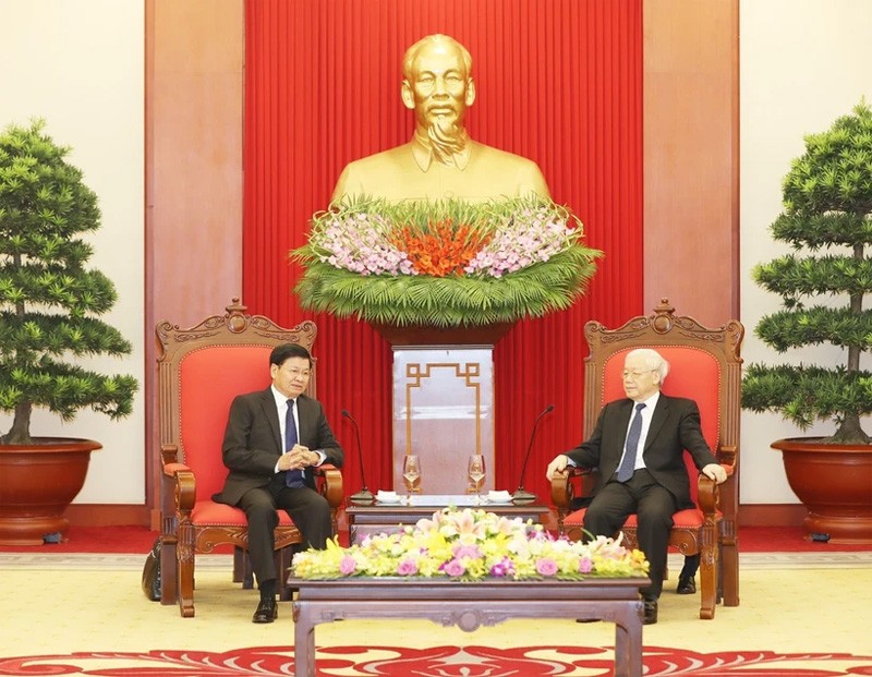 Tiếp tục vun đắp và tăng cường quan hệ đoàn kết đặc biệt Việt Nam-Lào