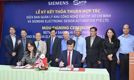 TP. Hồ Chí Minh: Khu Công nghệ cao hợp tác với Siemens đào tạo nhân lực công nghiệp vi mạch bán dẫn