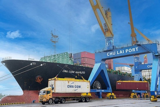 Tháng đầu năm 2024, xuất khẩu hàng hóa của Việt Nam sang Lào tăng 104,4%