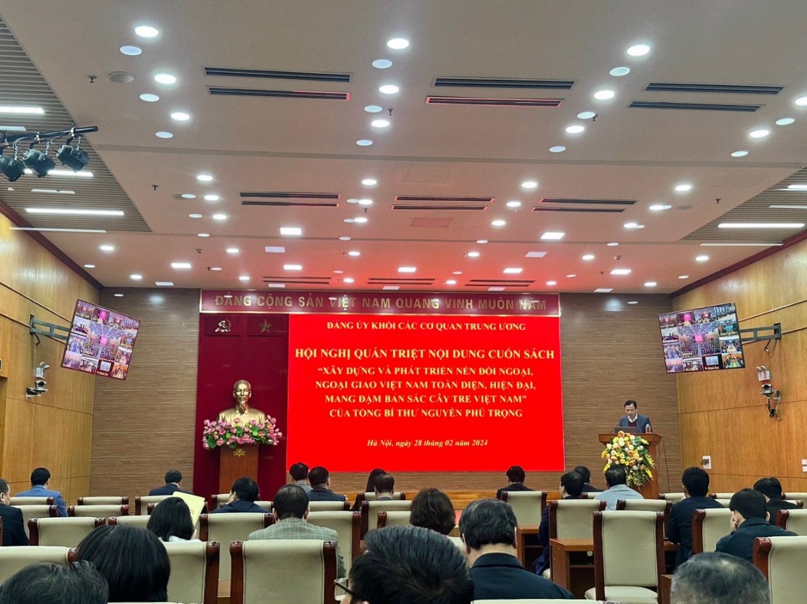 Hội nghị quán triệt nội dung các cuốn sách của Tổng Bí thư Nguyễn Phú Trọng