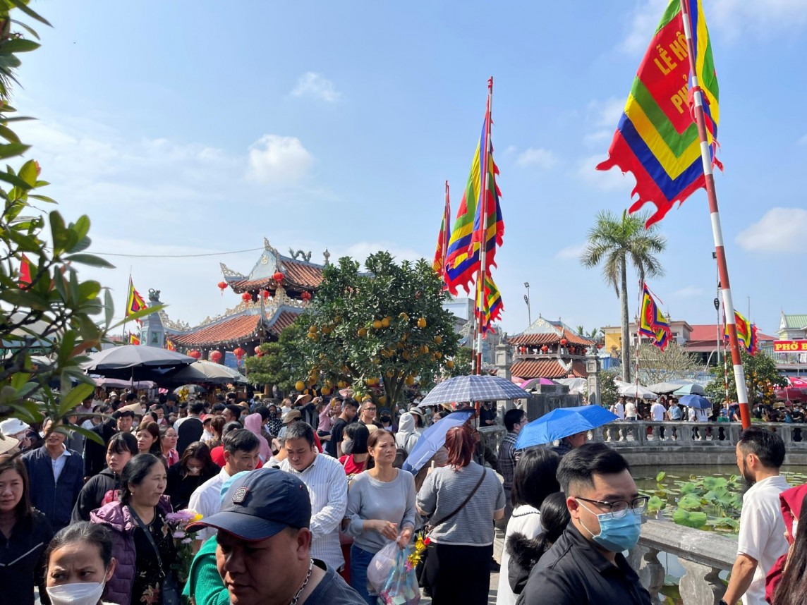 Nam Định: Doanh thu từ dịch vụ du lịch tháng 2 ước tăng 162%