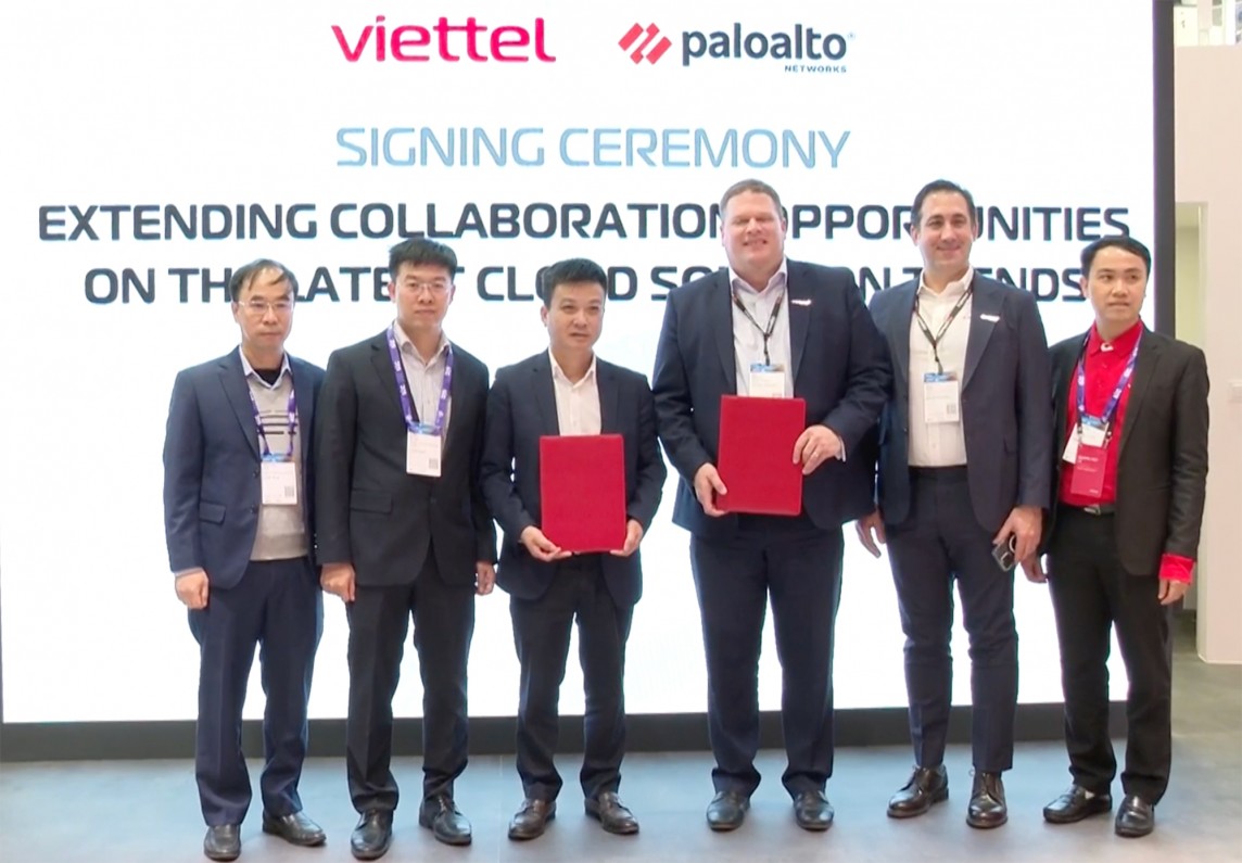 Viettel Solutions hợp tác chiến lược với công ty an ninh mạng Palo Alto Networks (Mỹ)