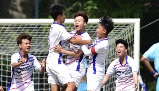 U19 Sông Lam Nghệ An giành vé vào bán kết giải U19 Quốc gia 2024