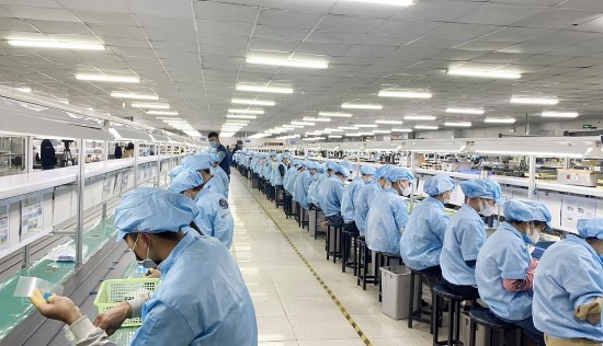Tháng 2/2024: Sản xuất công nghiệp của Bắc Ninh sụt giảm đáng kể