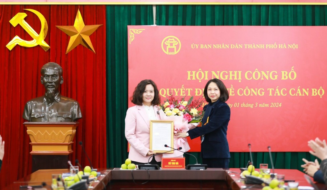Hà Nội: Bà Lê Thị Ánh Mai được bổ nhiệm chức vụ Phó Giám đốc Sở Văn hóa và Thể thao