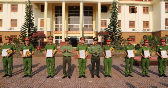 Bộ Công an khen thưởng nhiều đơn vị thuộc Công an tỉnh Đắk Nông