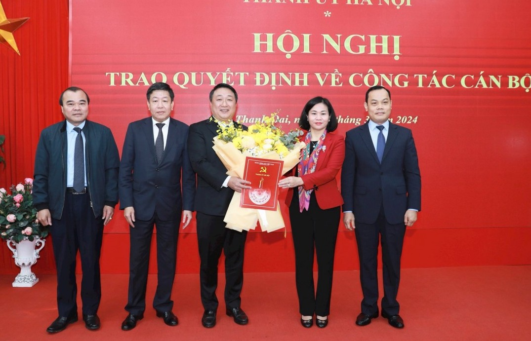 Hà Nội: Chuẩn y Phó Chủ tịch huyện Thanh Oai giữ chức Phó Bí thư Huyện ủy