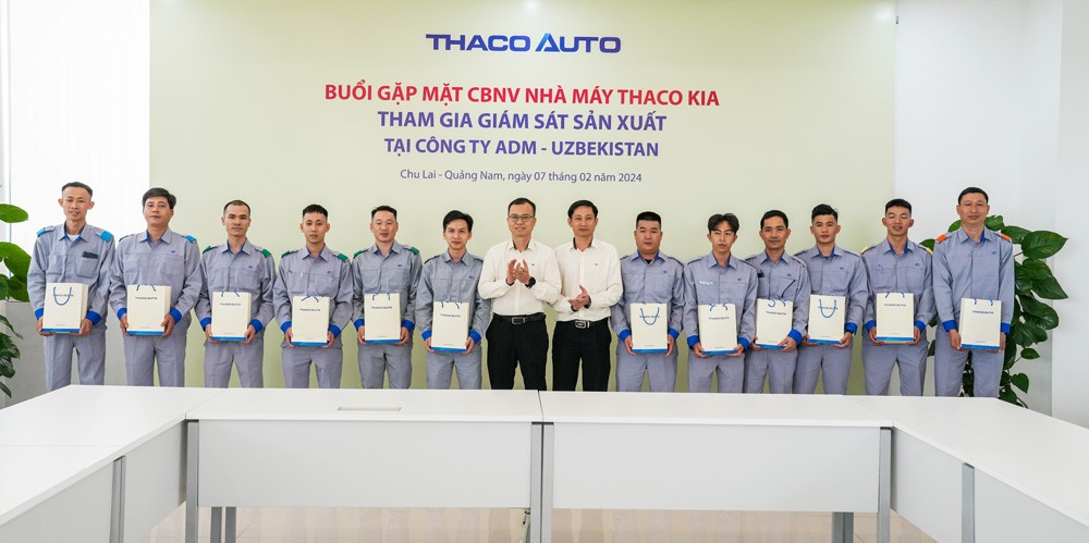 THACO KIA tham gia giám sát sản xuất xe Kia Sonet tại Uzbekistan