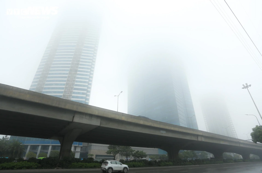 Tái hiện tình trạng sương mù, Hà Nội ghi nhận mức độ ô nhiễm không khí thứ 2 thế giới