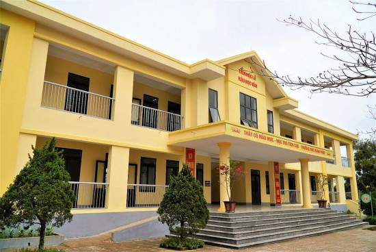 Phân bón Cà Mau tài trợ 5 tỷ đồng xây dựng 8 phòng học tại Trường THCS Hà Linh