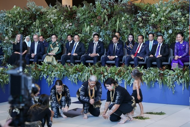 Thủ tướng dự Lễ đón các Trưởng đoàn dự Hội nghị Cấp cao Đặc biệt ASEAN - Australia