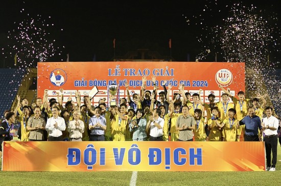 U19 Hà Nội vô địch giải U19 Quốc gia 2024