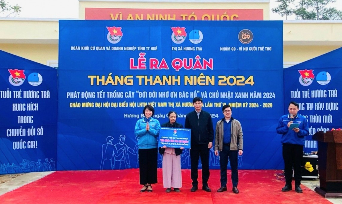 PC Thừa Thiên Huế: Nhiều hoạt động ý nghĩa trong tháng Thanh niên