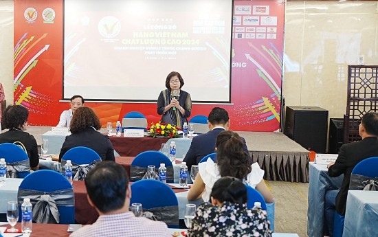 Công bố 529 doanh nghiệp đạt chứng nhận Hàng Việt Nam chất lượng cao 2024