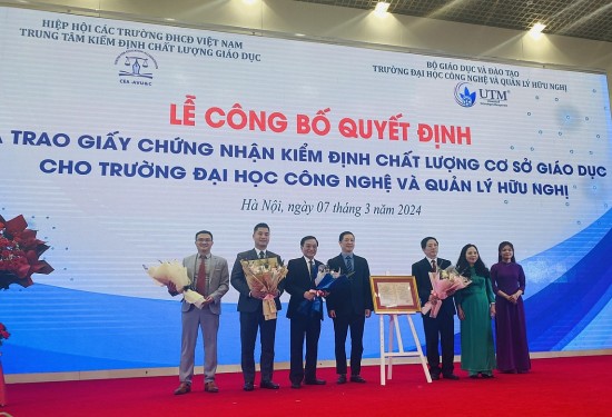 Thêm một trường đại học được trao Chứng nhận kiểm định chất lượng cơ sở giáo dục