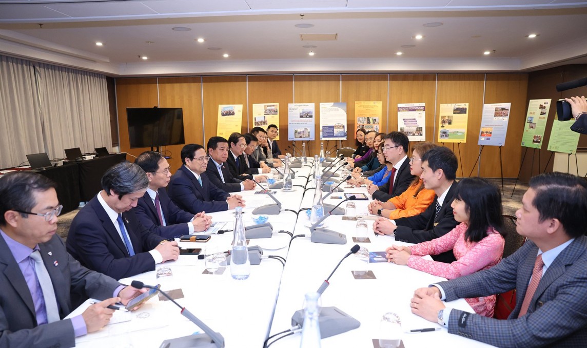 Thủ tướng làm việc với Hội Trí thức và chuyên gia Việt Nam, kết thúc chuyến thăm tại Australia