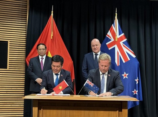 Bộ Công Thương và Bộ Ngoại giao, Thương mại New Zealand ký kết Bản thỏa thuận hợp tác kinh tế, thương mại
